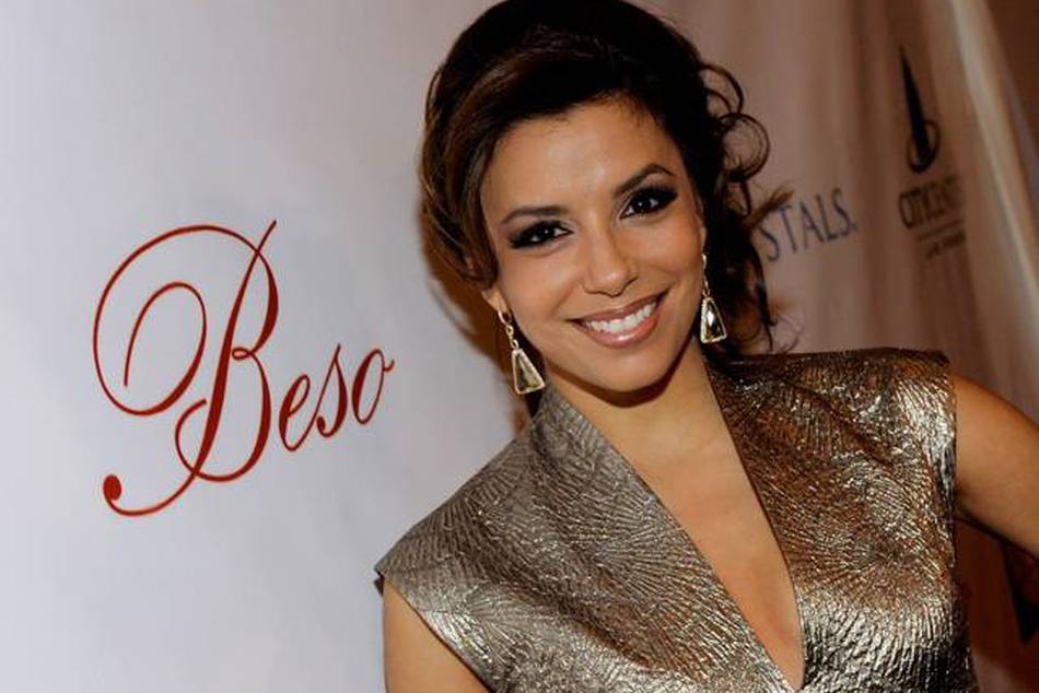 Eva Longoria Parker hosted a private party at her new latin restaurant, Beso, located in Crystals