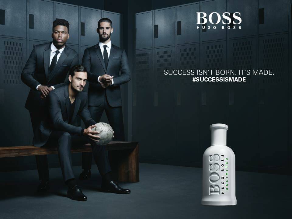 HOMBRE1  HUGO BOSS Parfums Launch NFL Campaign