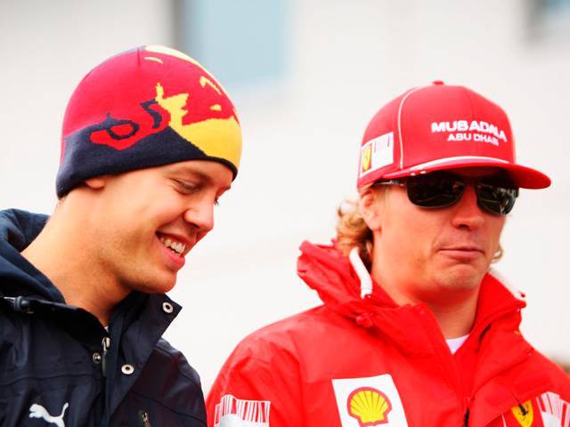 Raikkonen thinks Vettel is the nicest guy in F1 and deserves to win the title this year