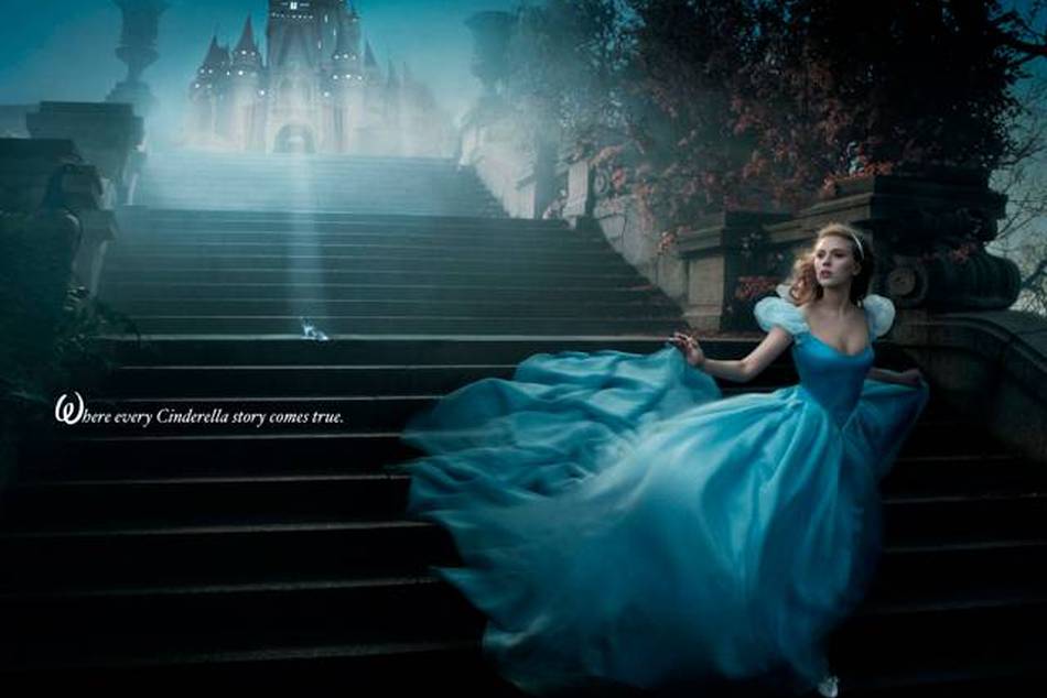Scarlett JOHANNSON as Cinderella