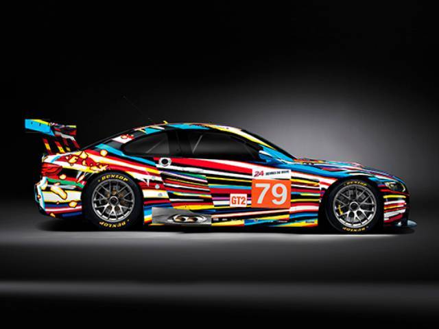 BMW art car by Jeff Koons unveiled for 24 Hours of Le Mans