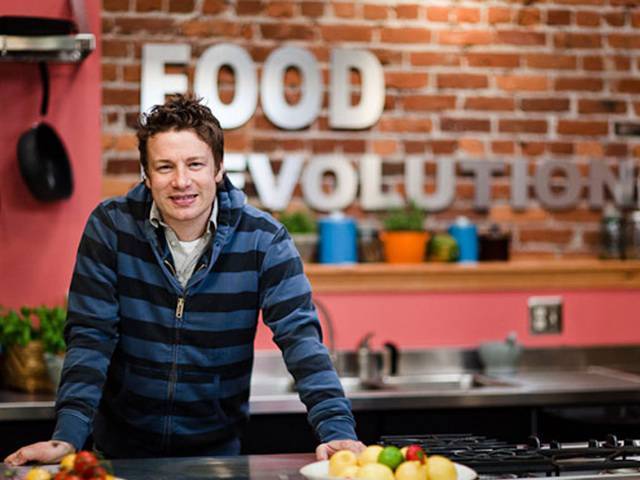 A message from Jamie Oliver to continue with the food revolution | Credit: Chris Terry