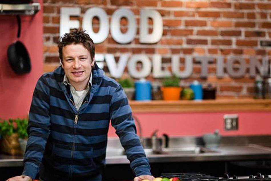 A message from Jamie Oliver to continue with the food revolution | Credit: Chris Terry