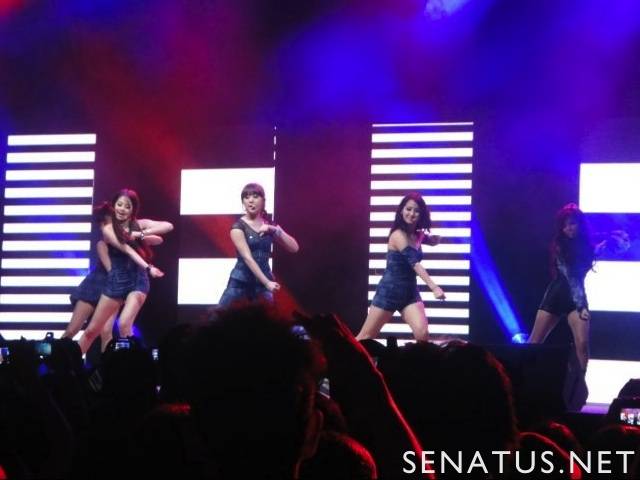 The Wonder Girls wowed the audience on Friday night at Marina Bay Sands