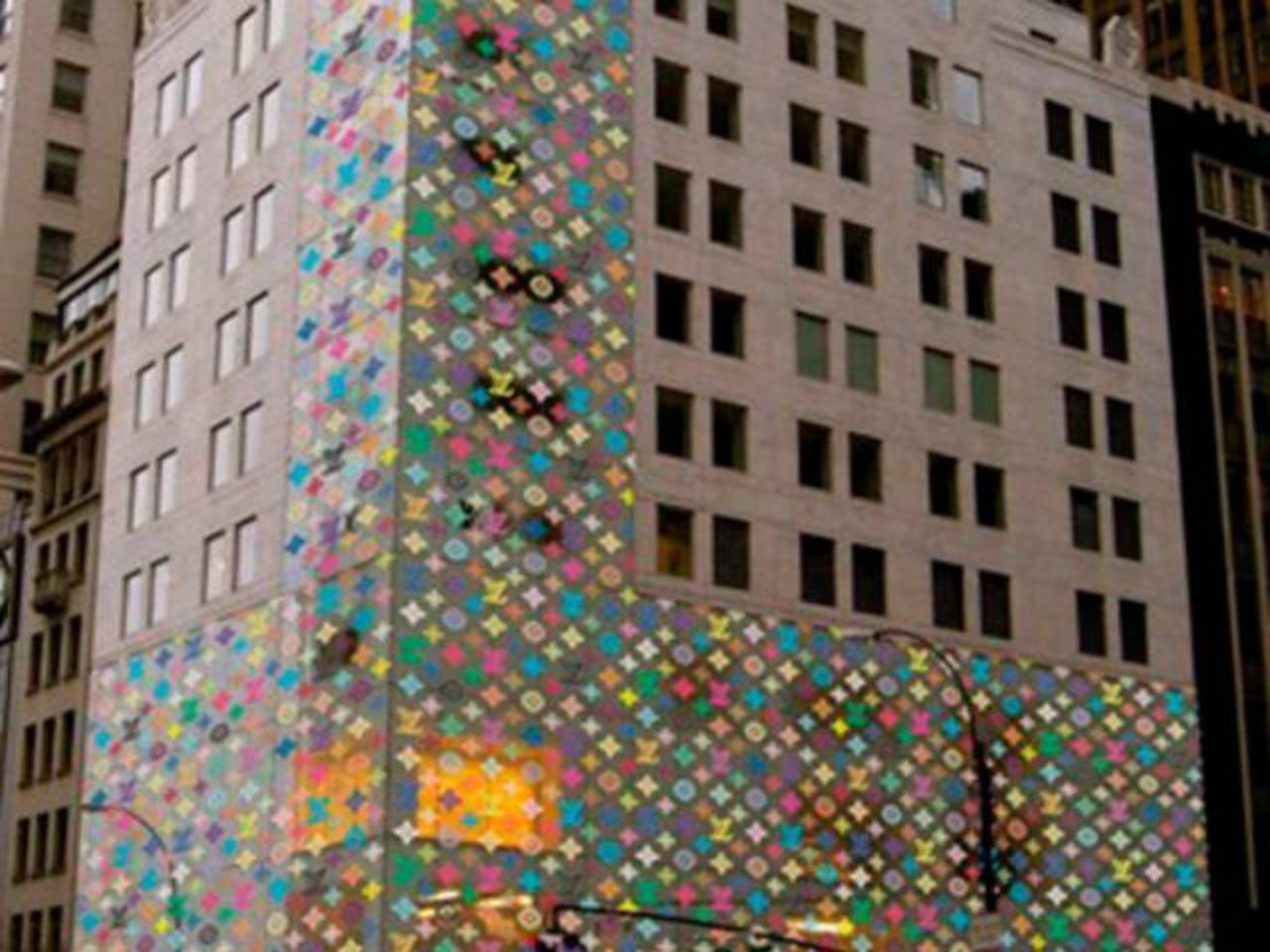 The Louis Vuitton flagship store on Fifth Avenue in New York is