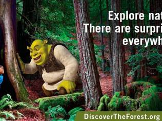 Shrek to Help Get Children Outside and Re-connected with Nature