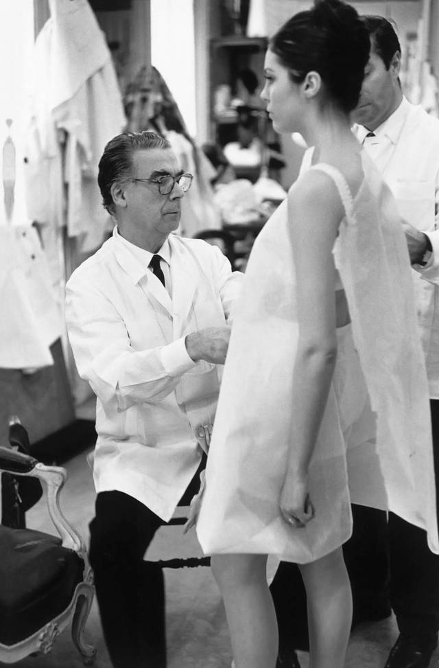 The exhibition showcases the history of  one of the greatest and most influential designers of the 20th century, and the lace and embroidery which he used