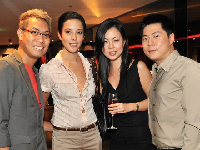 Moët & Chandon kicked off the night with a movie preview at Golden Village VivoCity